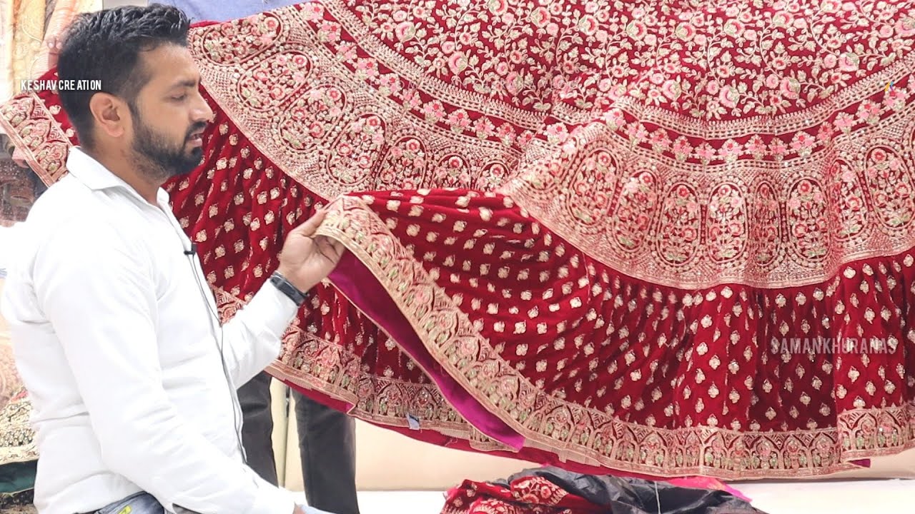 एक बार फिर कम दामों में डिज़ाइनर लहंगा। एक से बड़कर एक डिज़ाइनChandni Chowk Delhi