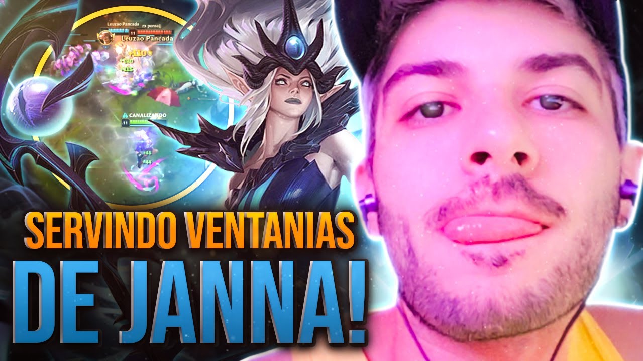 SERVINDO FURAC&Otilde;ES, VENTANIAS E *MUITO DANO* DE JANNA! │ YOUPIXEL LOL HIGHLIGHTS #98