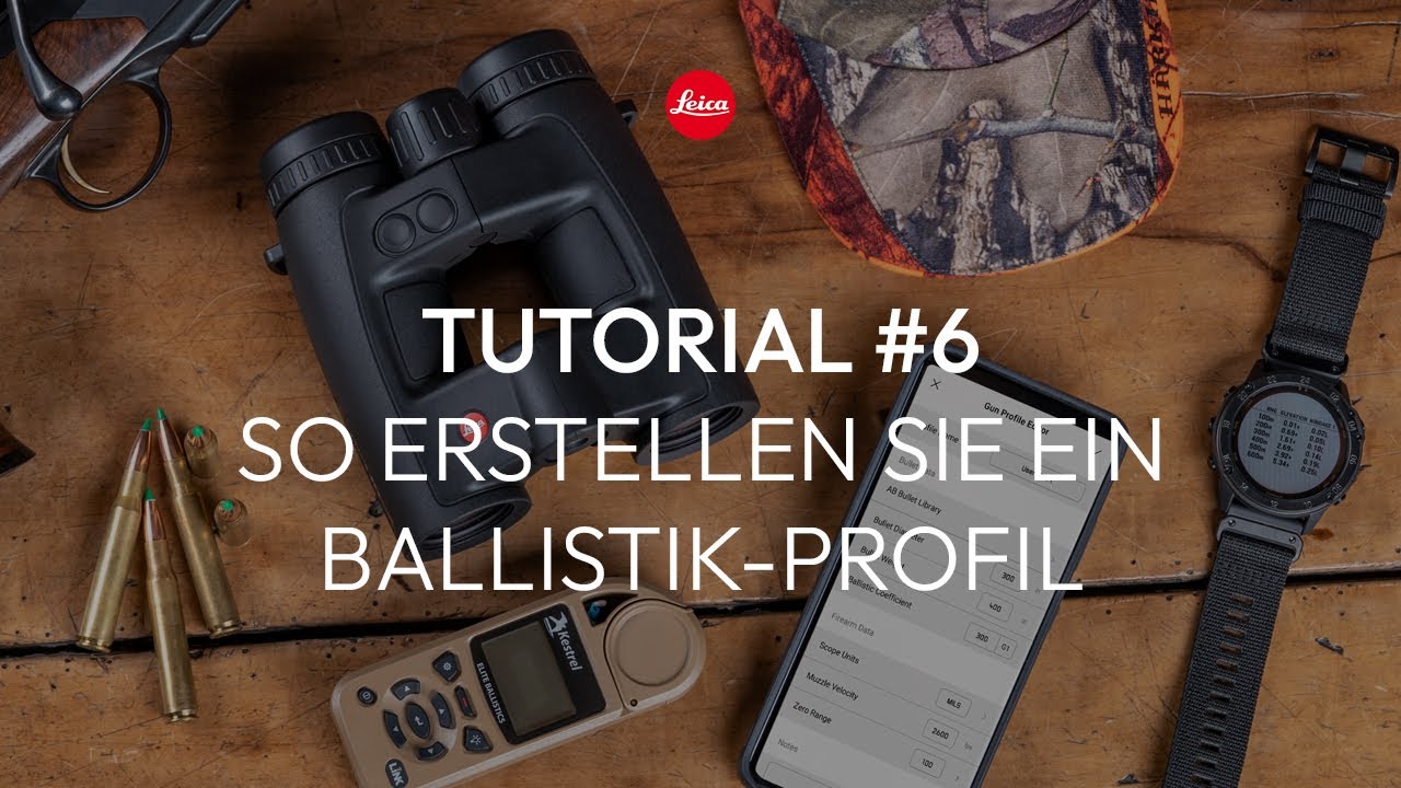 So erstellen Sie ein Ballistik Profil
