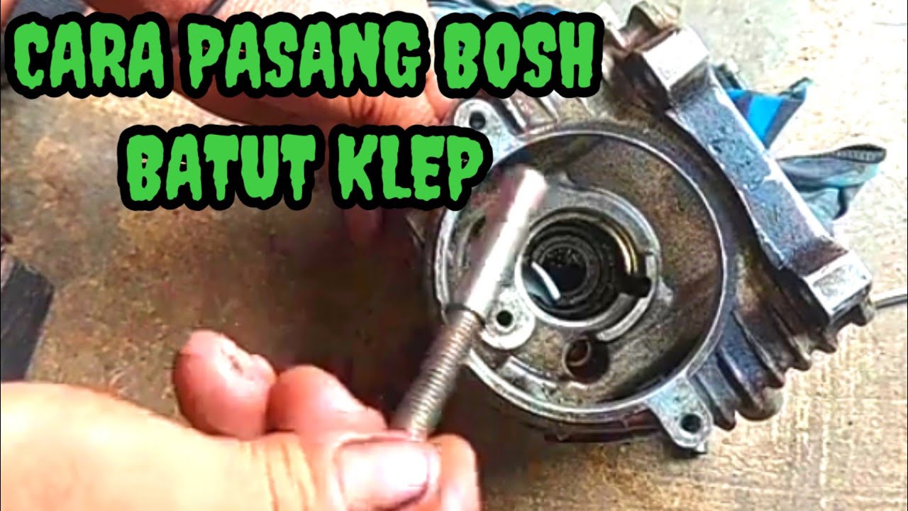 CARA BOSH KLEP MOTOR MIO SPORTY