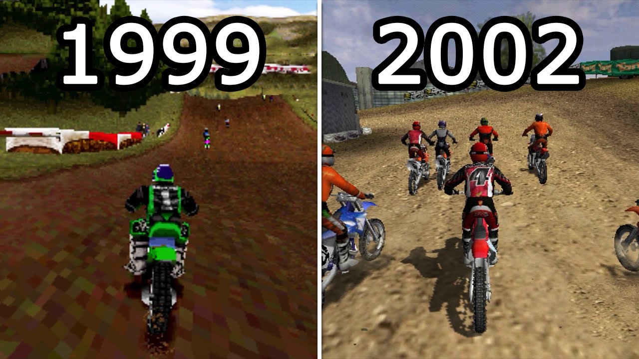 Evolution of Ricky Carmichael Games (1999-2002)