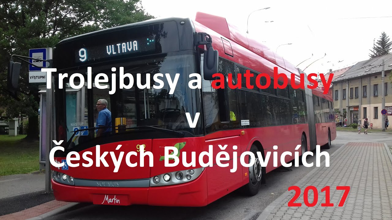 Trolejbusy a autobusy v Českých Budějovicích 2017