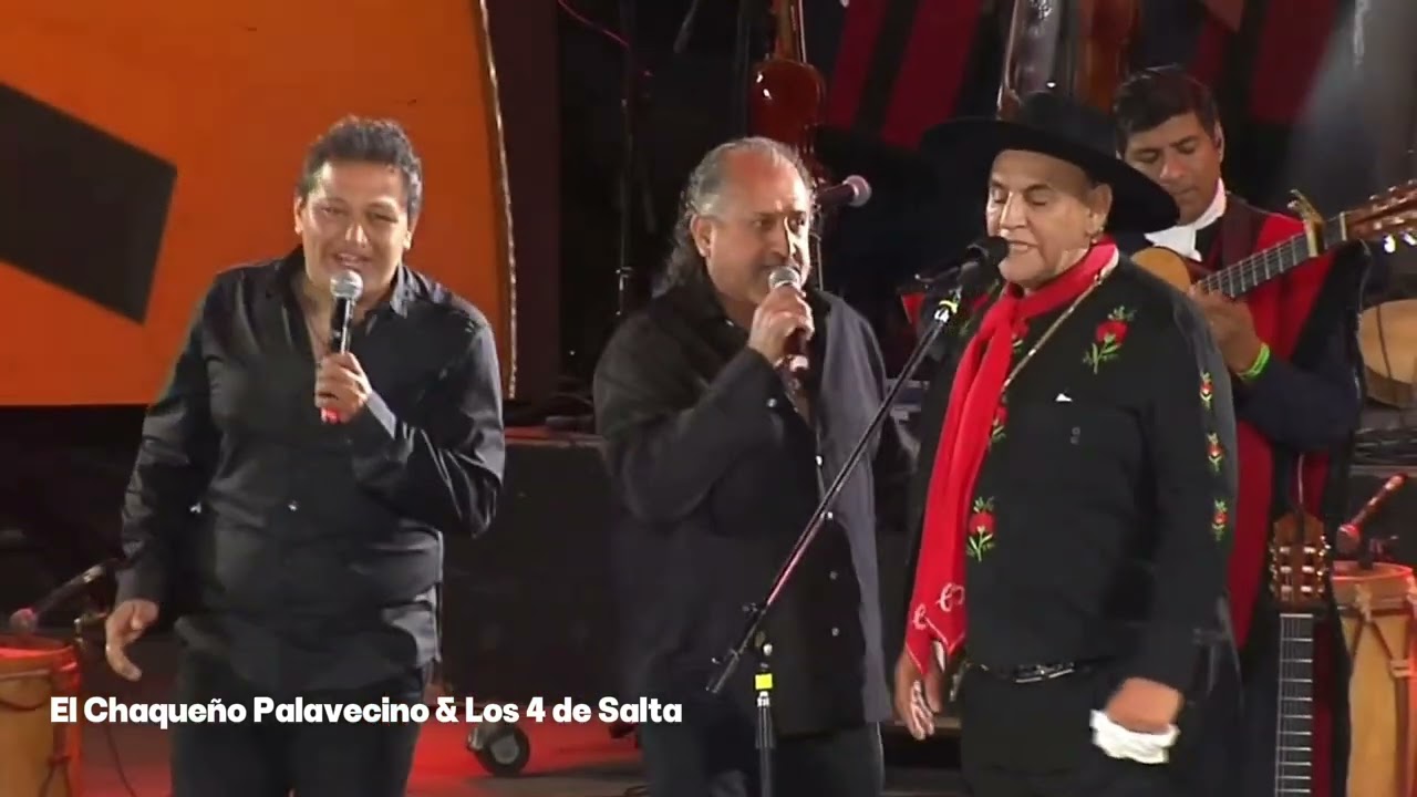 El Chaqueño Palavecino, Los 4 de salta ,  Marcos Maggi de Los Serenateros de Salta en Cosquín 2025