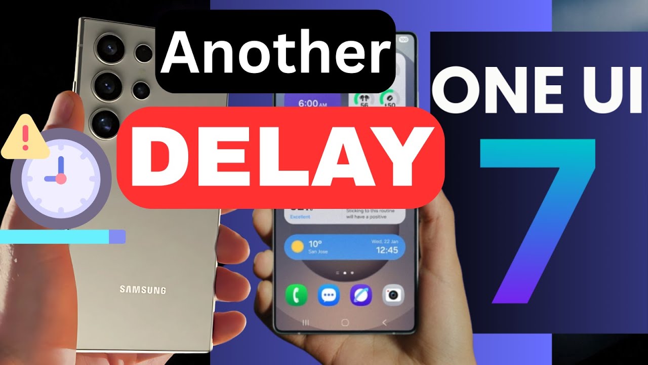 Samsung One UI 7 Update DELAYED Again?