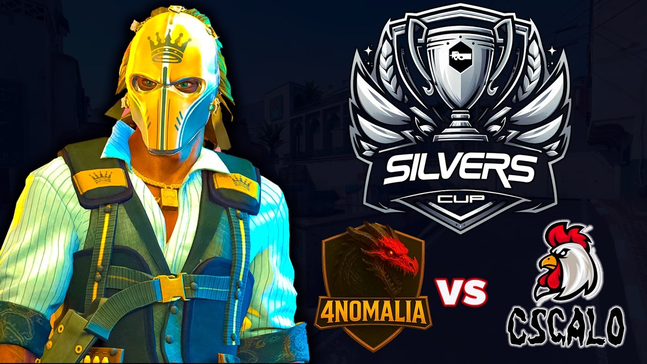 CS2 COMPETITIVO – 4NOMALIA vs CS GALO NA SILVERS CUP (PARTIDA COMPLETA)