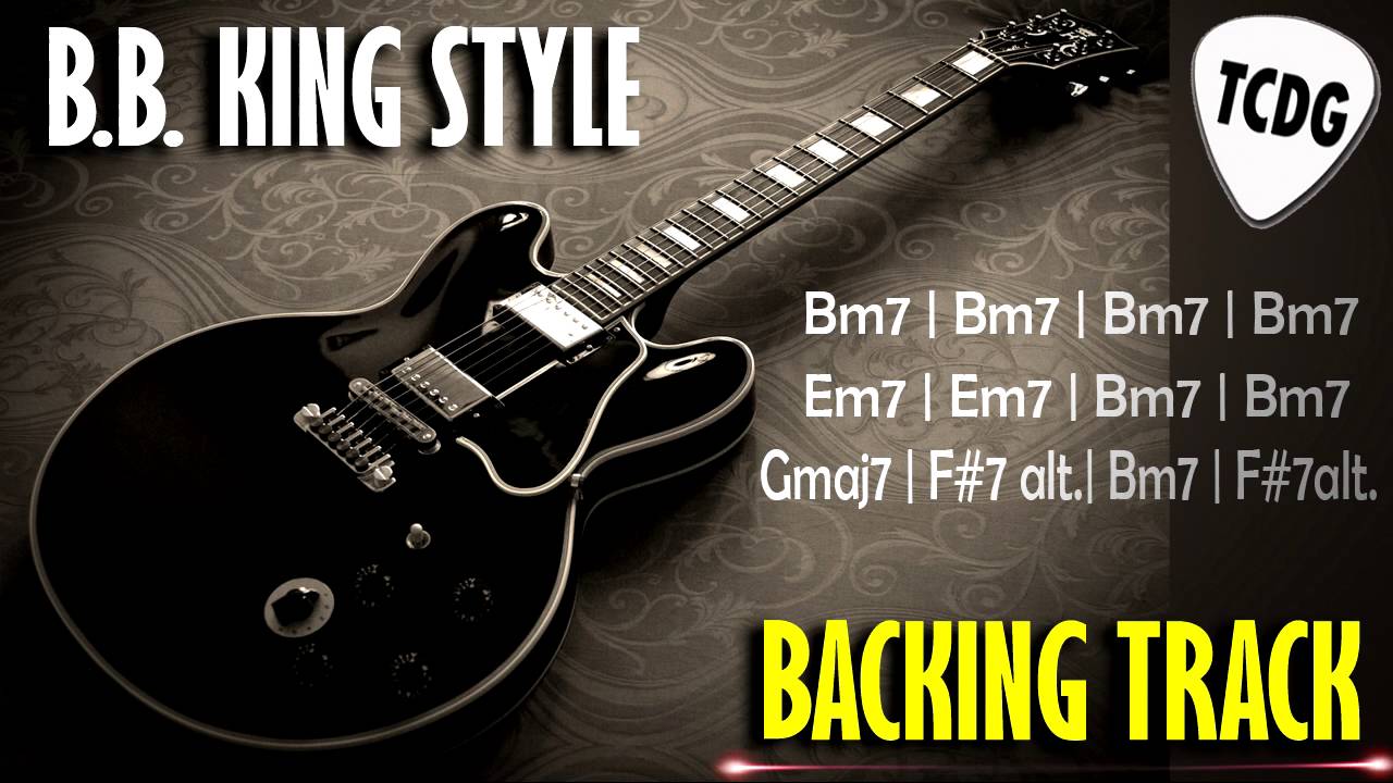 Base De Blues Estilo B.B.King Para Improvisar En Guitarra | Si Menor TCDG