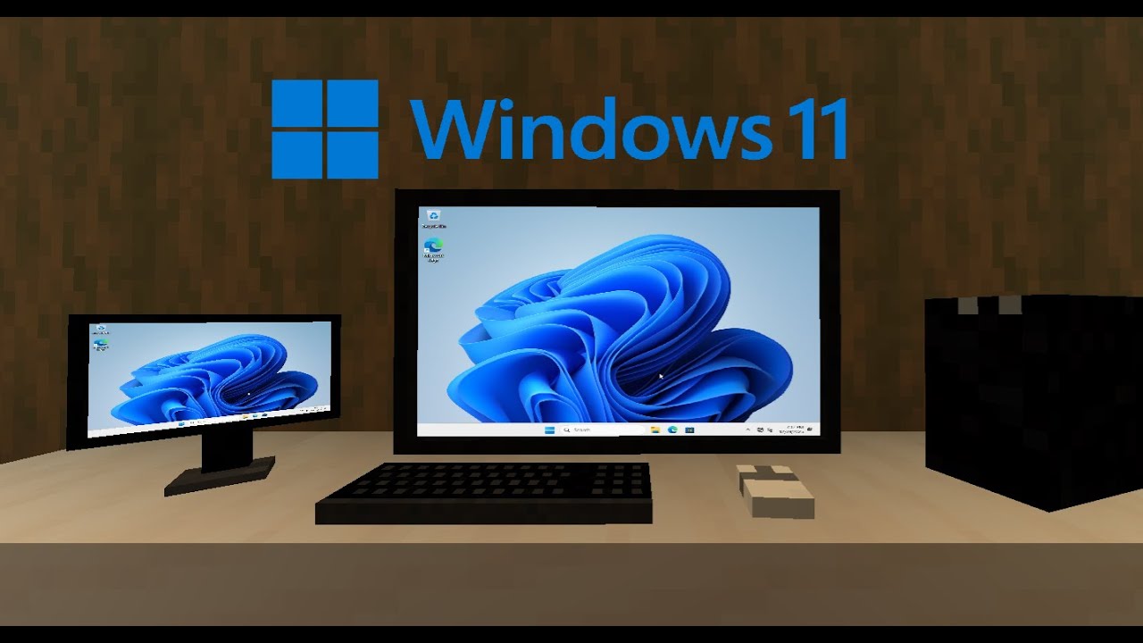 Installing Windows 11 inside of Minecraft