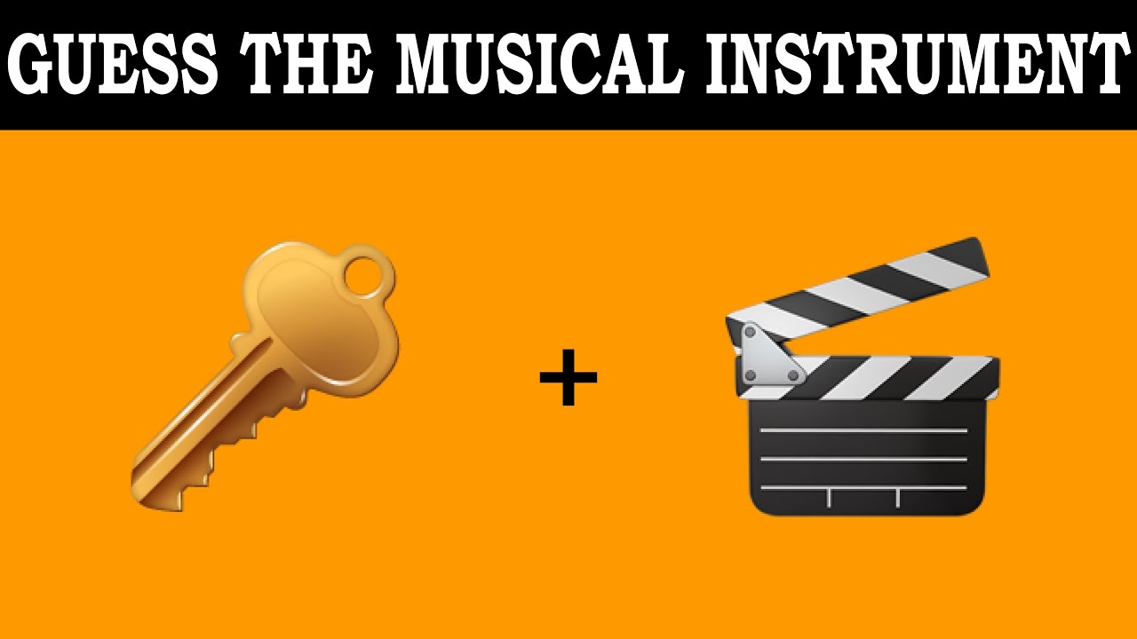 Can You Guess the Musical Instrument by Emoji | Guess the Musical Instrument Game | Emoji Puzzles