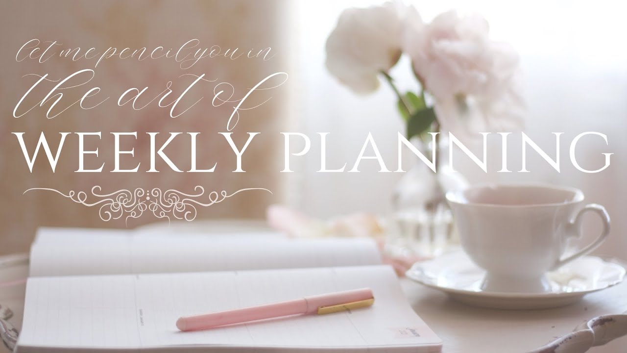The Art of Weekly Planning | Plan With Me | 2021 Planners