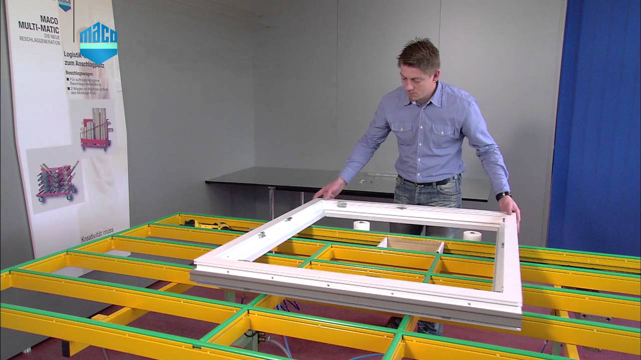 Montageanleitung MACO MULTI POWER für Kunststofffenster