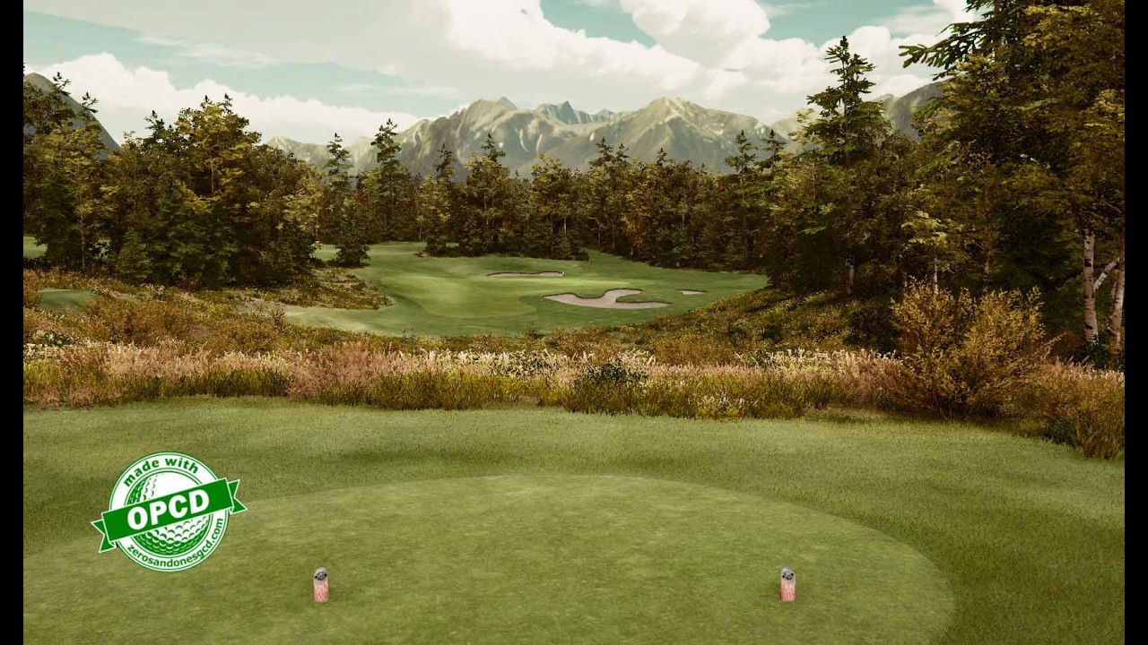 Moose Run Creek Course GSPro Flyover