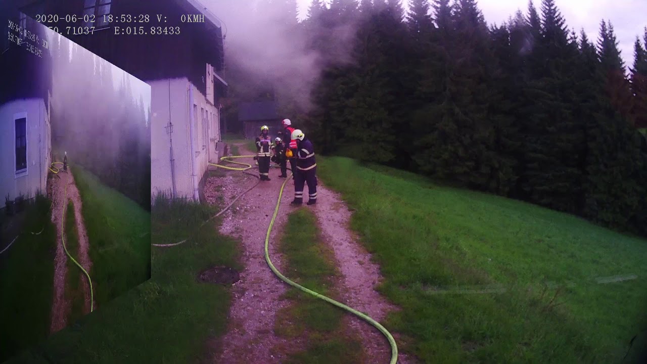 HASIČI HM 2.6.2020 Požár chalupy Horní Lysečiny