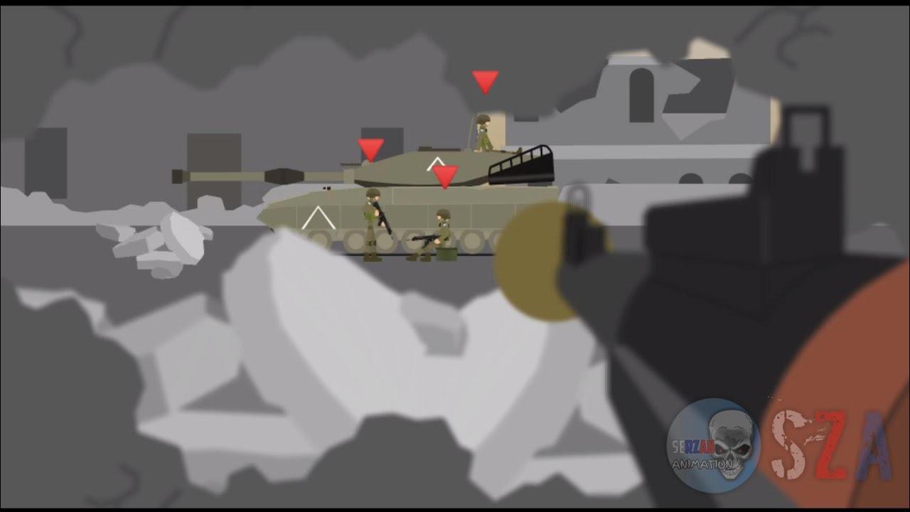 Palestine🇵🇸  v Israel🇮🇱 BRUTAL WAR | Stick Animation