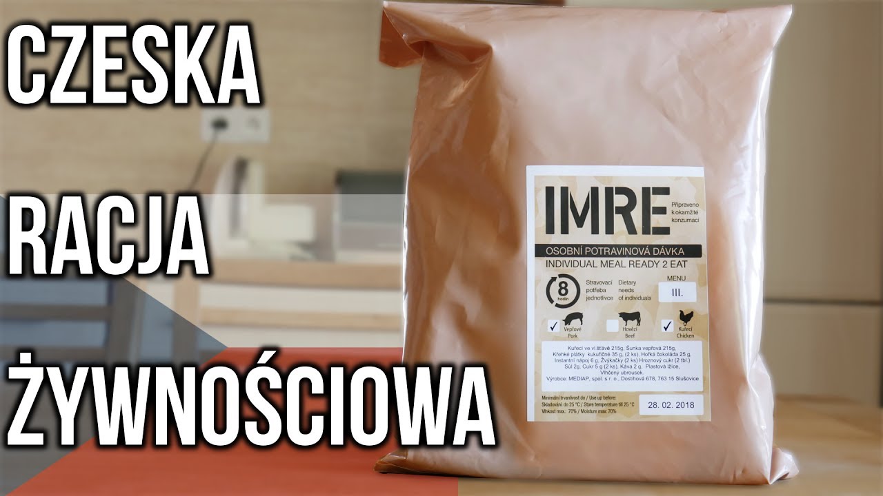 CZESKA RACJA ŻYWNOŚCIOWA| Test,recenzja,unboxing #30