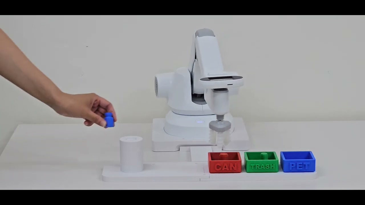 MSN KOREA 휴닛 AI 로봇 색상 분류모델링 HUENIT Color recognition separation and discharge 2