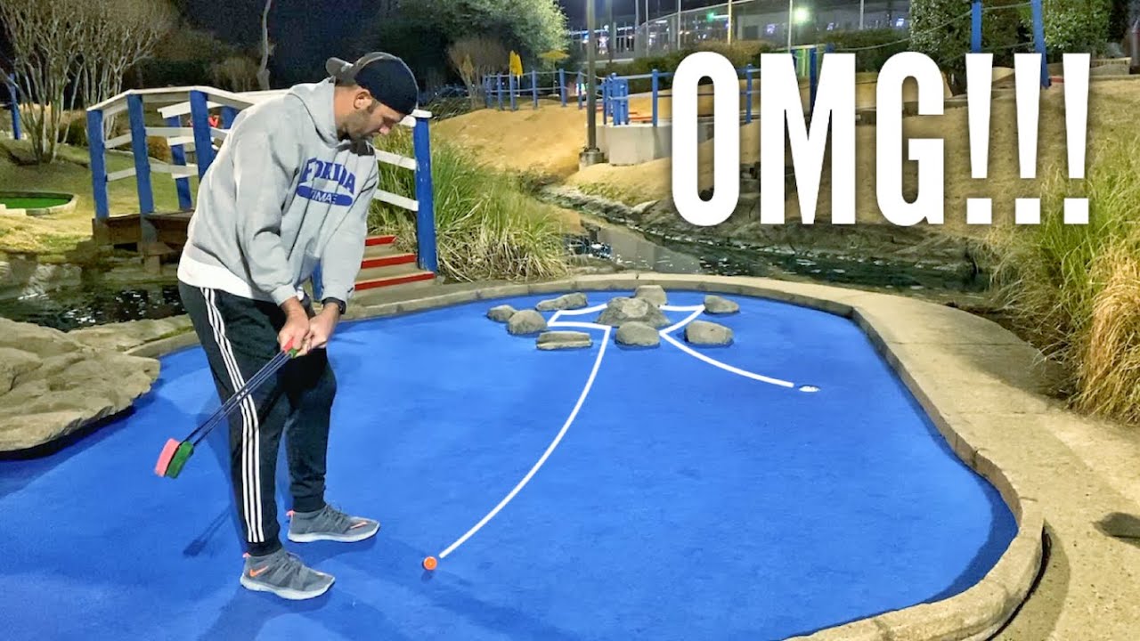 Epic Mini Golf Battle with Buffalo Wild Wings | Brodie vs. Kelsey
