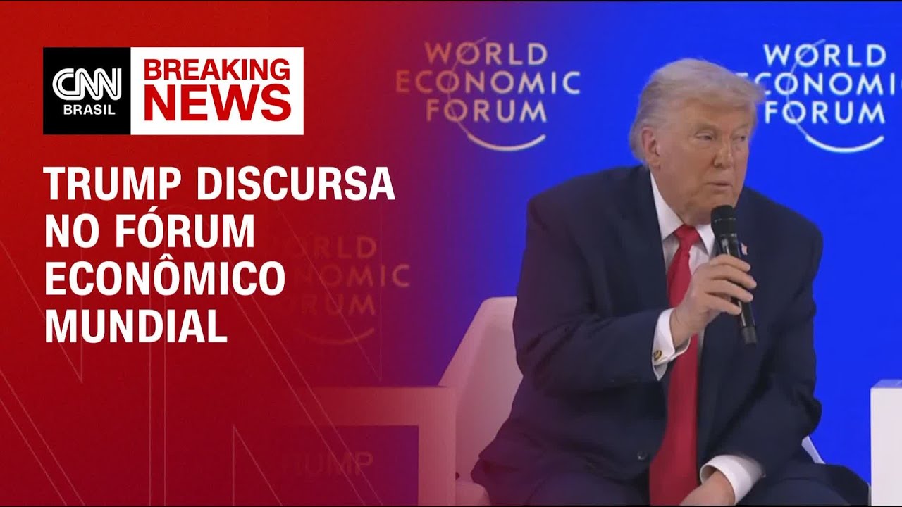 Veja discurso de Trump no Fórum Econômico Mundial | LIVE CNN