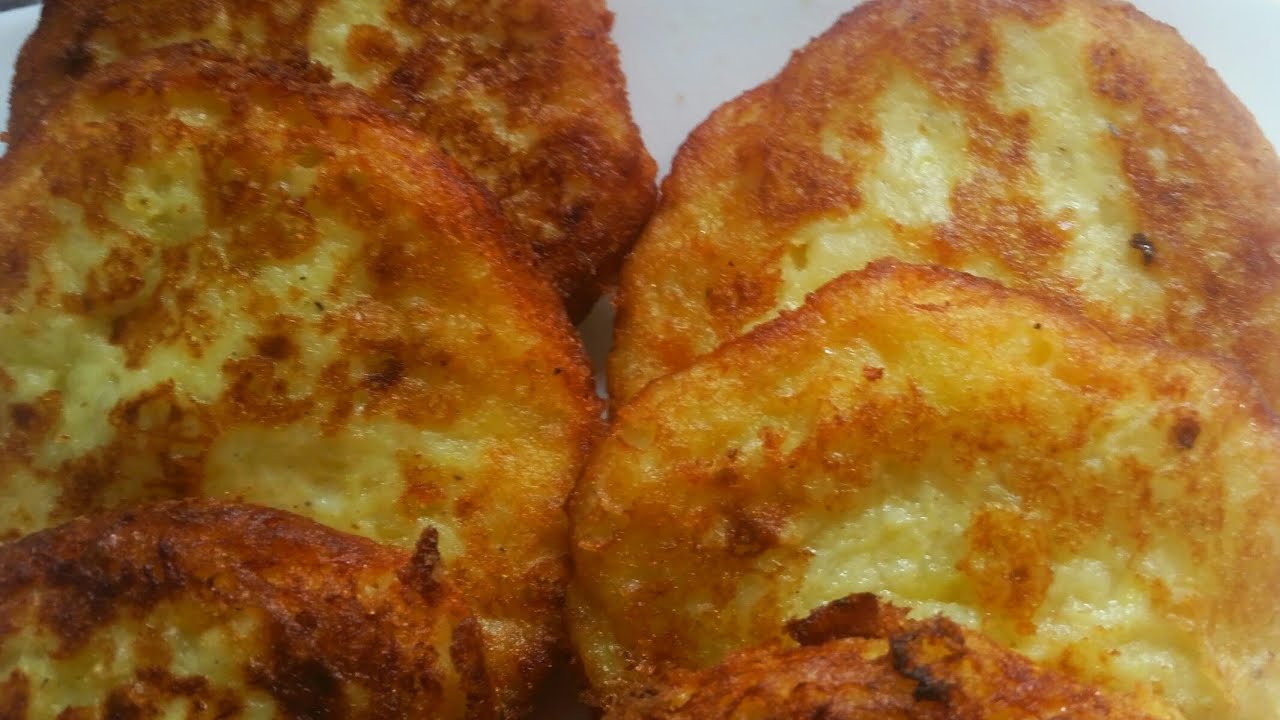 Cómo hacer tortitas de papa y queso receta facil rapida y deliciosa