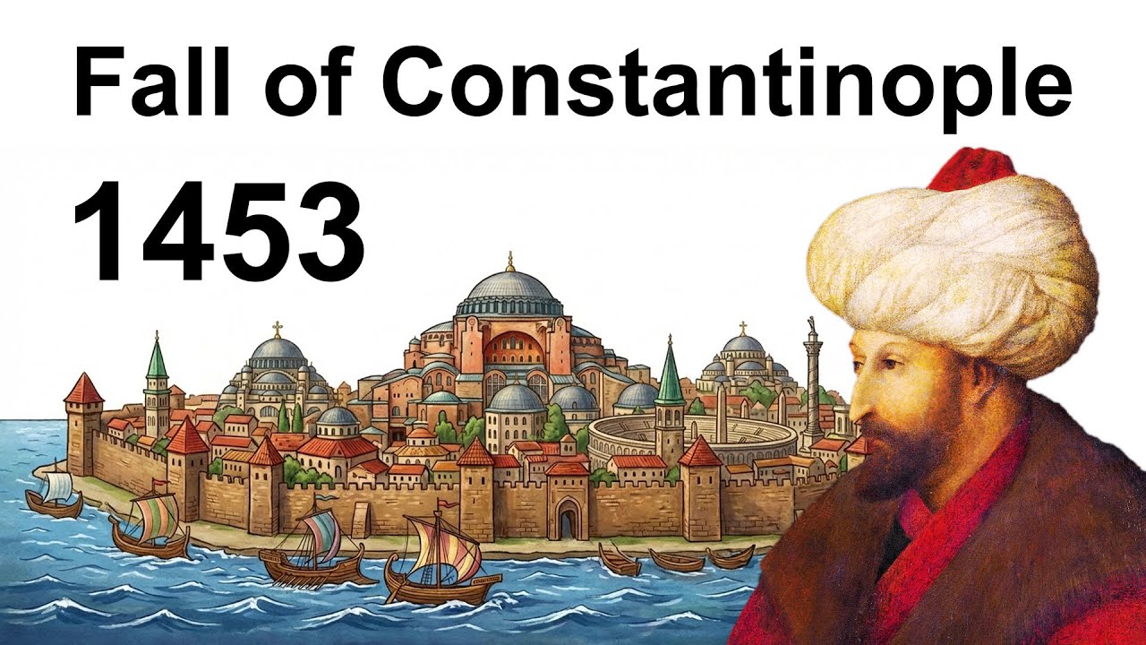 Fall of Constantinople, 1453 - explained in a short documentary