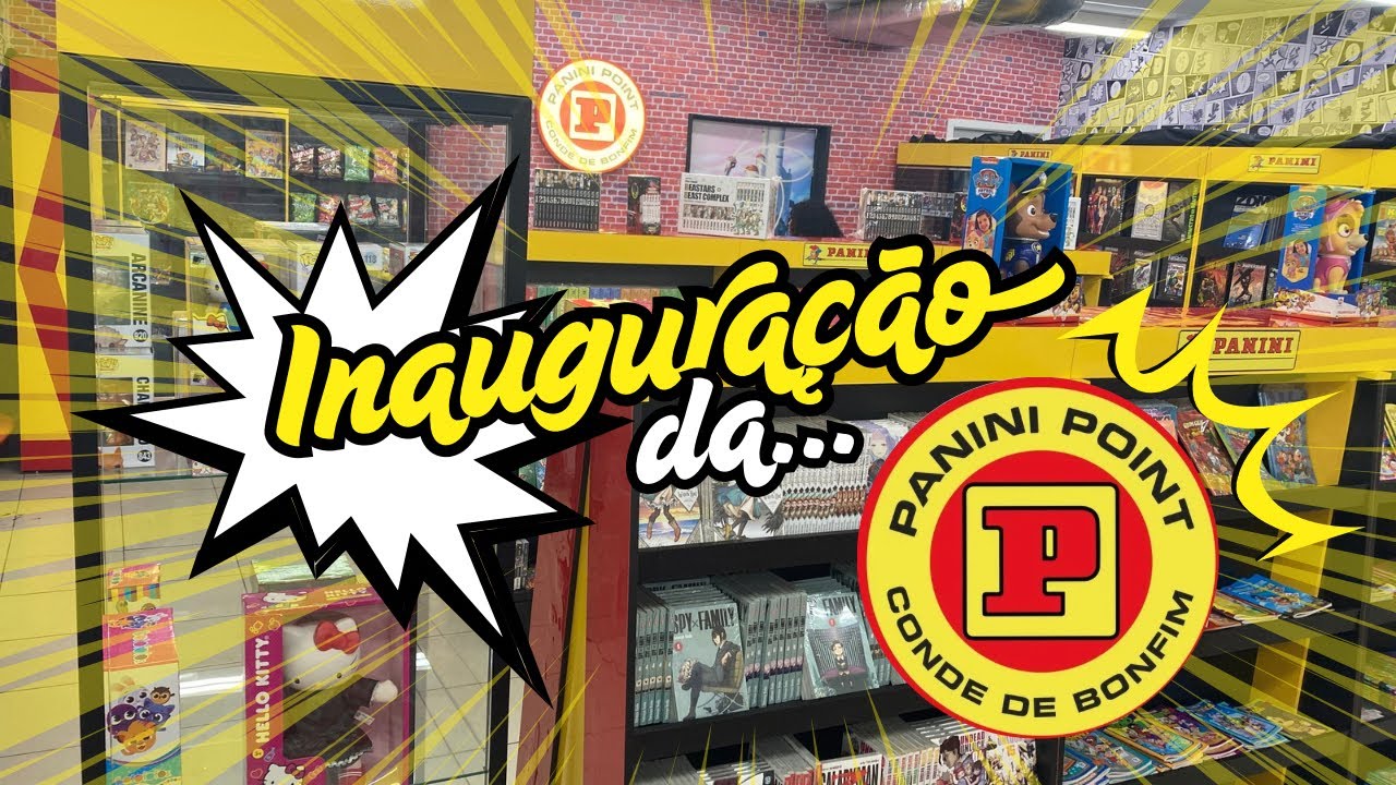 Visitei a Panini Point Conde de Bonfim! Inauguração da loja!