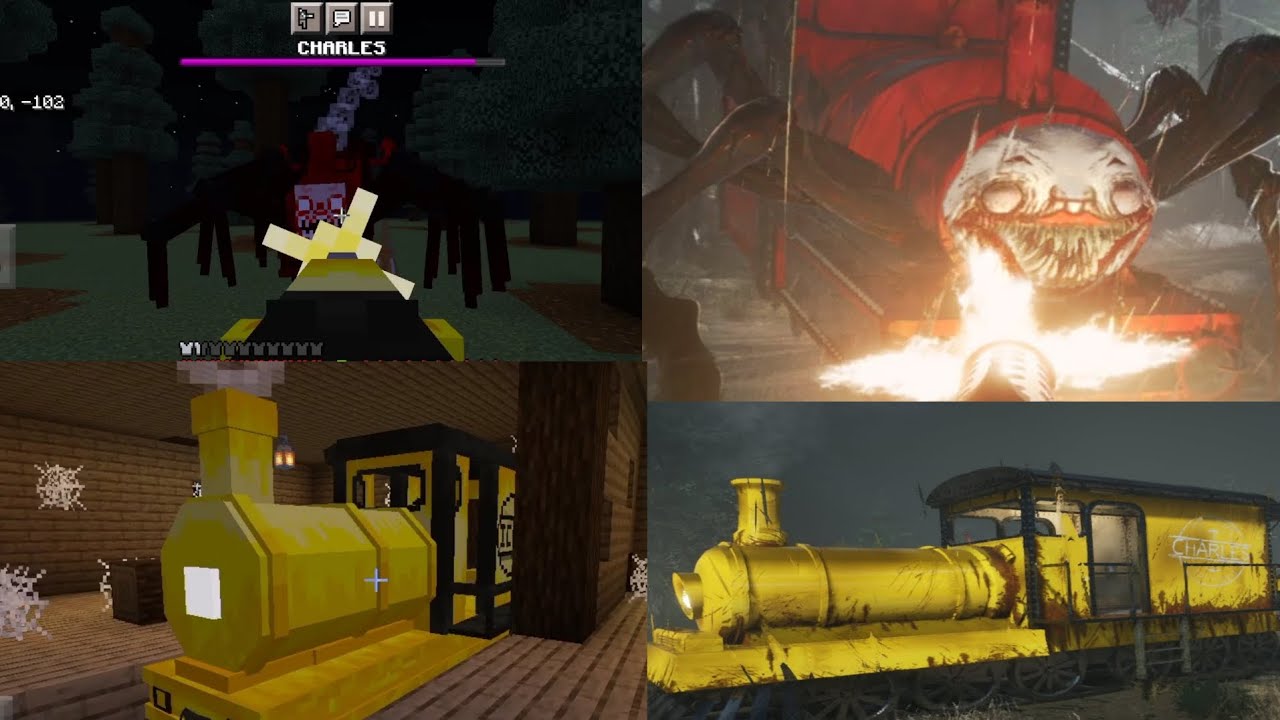 [Full gameplay] choo choo charles in minecraft map