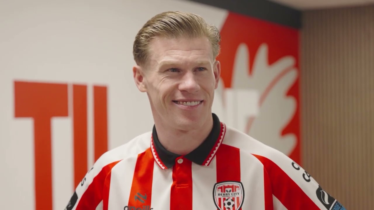 James McClean is Back! 🔴⚪ Irish legend returns to Derry City from Wrexham