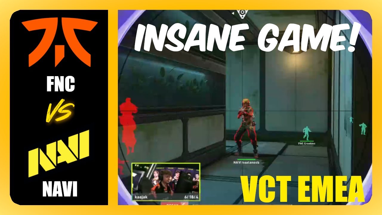 FNC vs NAVI | ALL GAMES VALORANT HIGHLIGHTS - VCT EMEA 2025