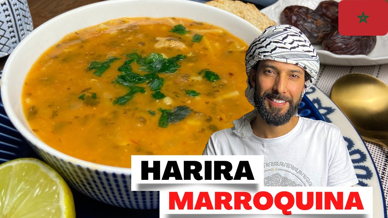 Harira ou Sopa Marroquina Mais Deliciosa e Saudável