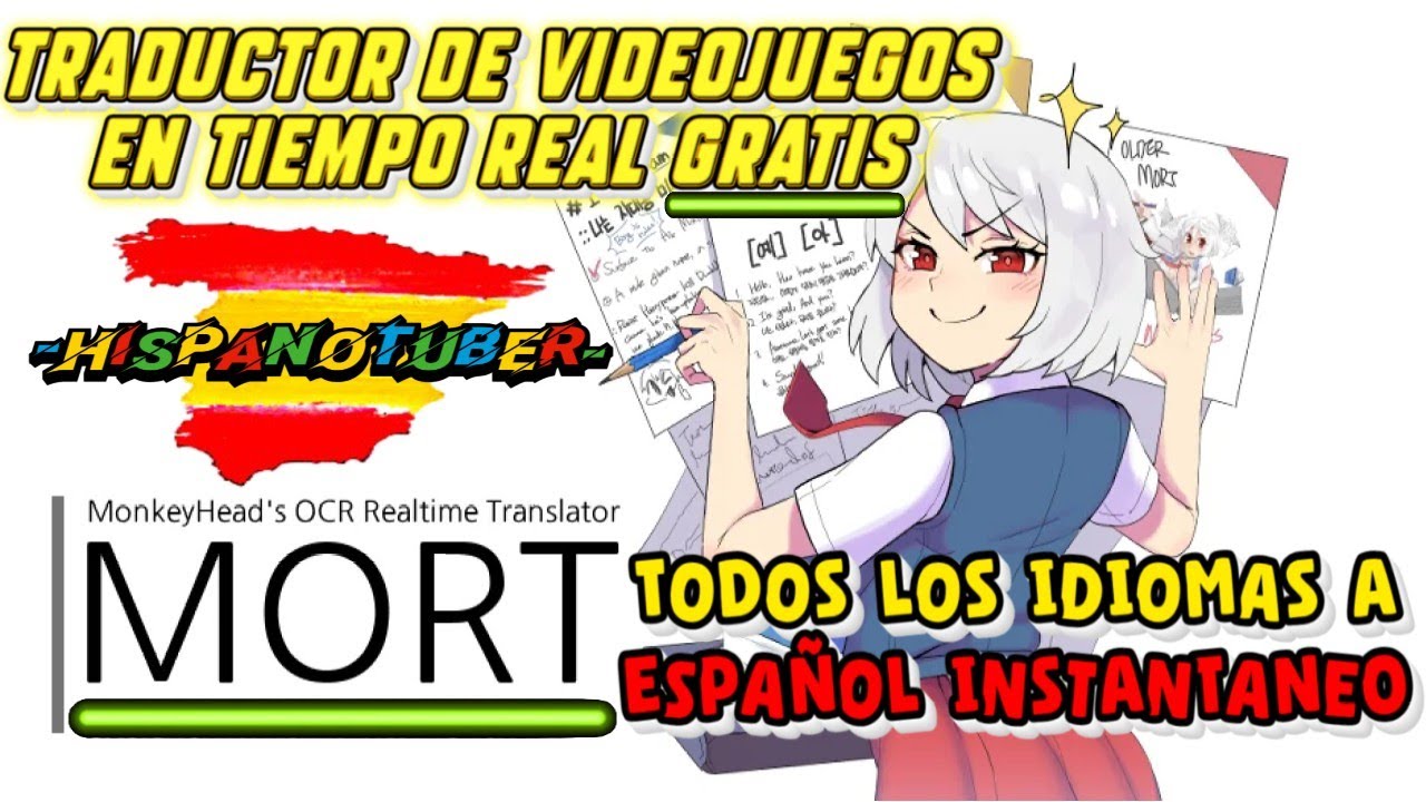 Traductor a ESPAÑOL GRATIS de videojuegos | Tutorial de MORT traductor de pantalla en tiempo real