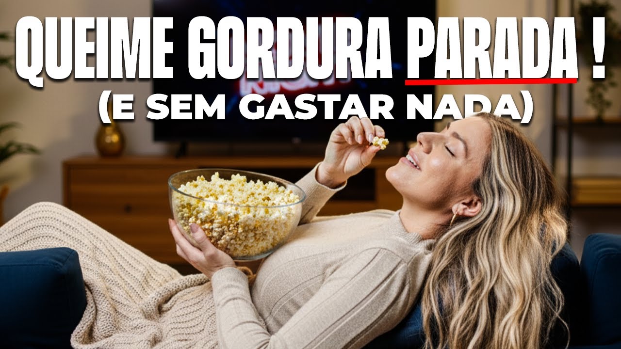 Como QUEIMAR GORDURA PARADA ! (sem academia e sem gastar nada !)