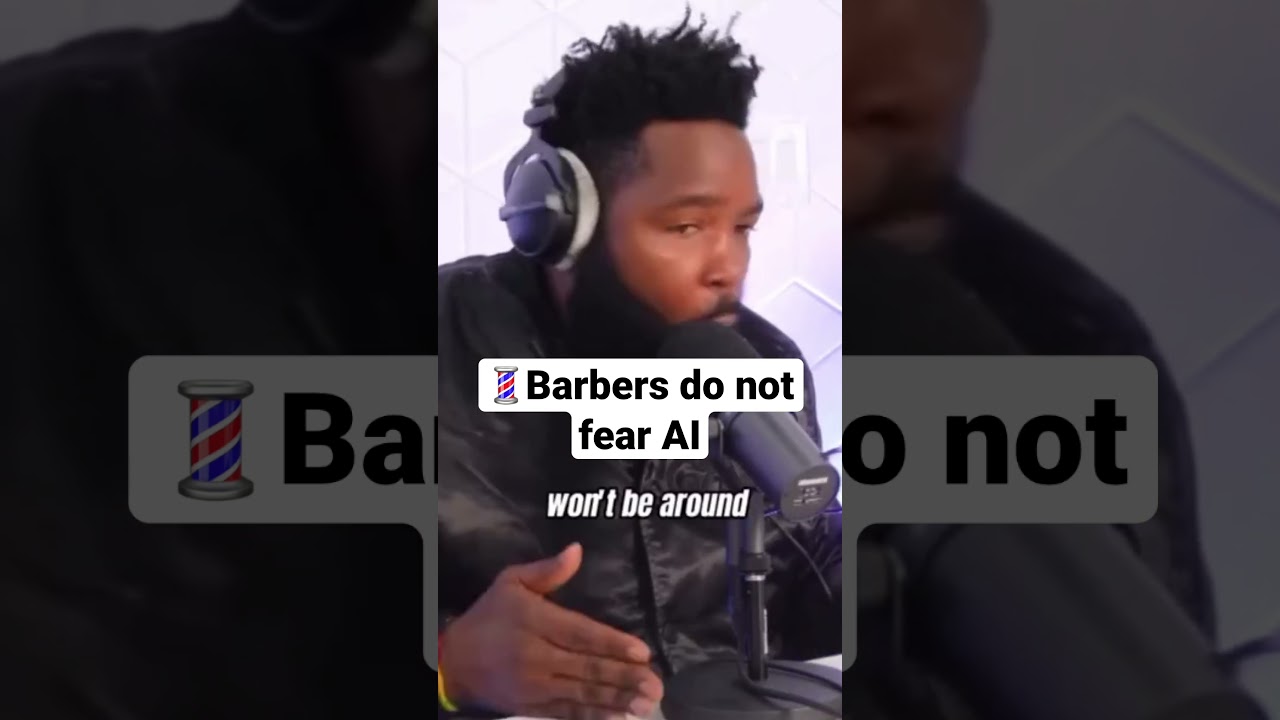 Barbers do not fear Artificial Intelligence #barbering #barbers #barber #houstonbarber