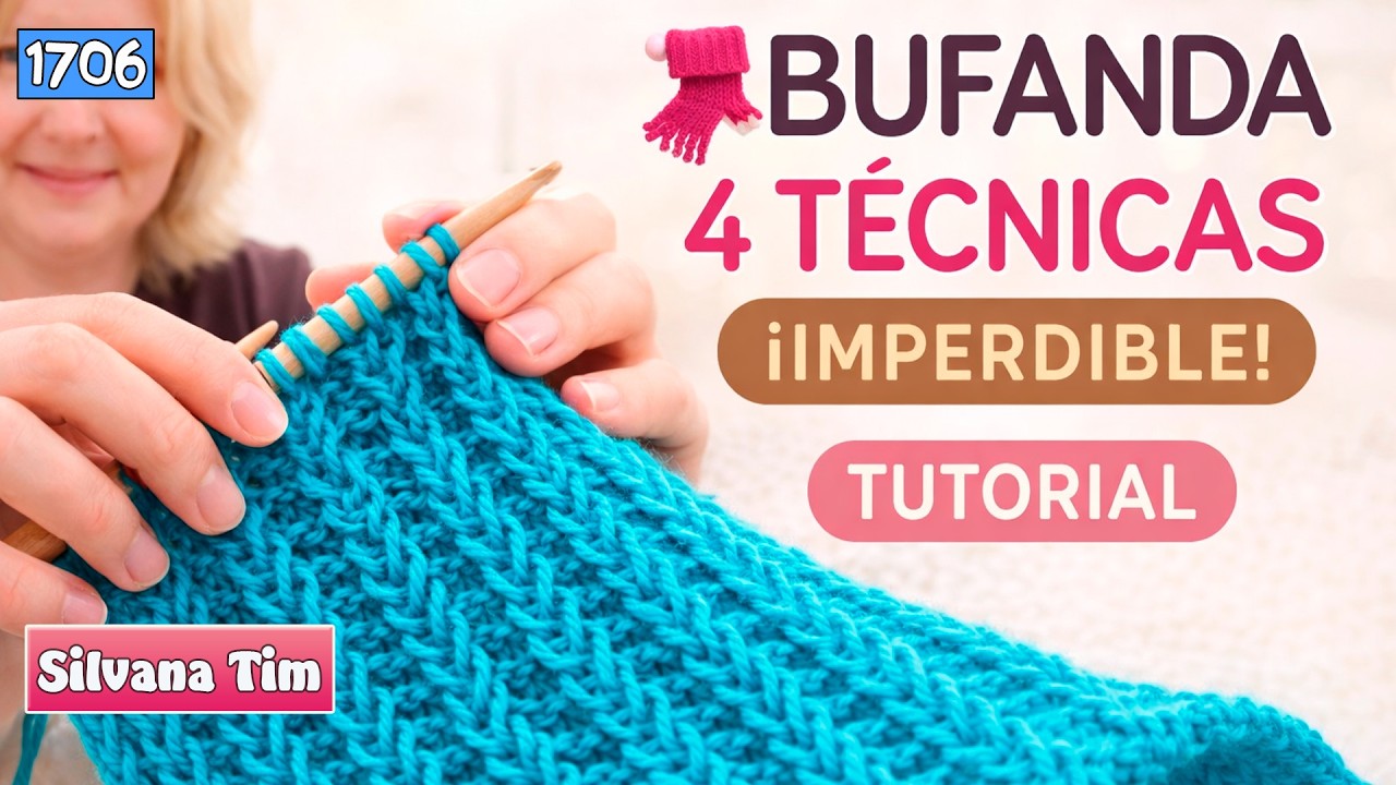 ✨ Как связать элегантный двусторонний шарф | Итальянский набор + Идеальное закрытие 🧶