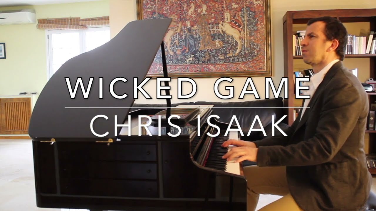 Chris Isaak - Wicked game - Piano cover with lyrics - Jesús Acebedo