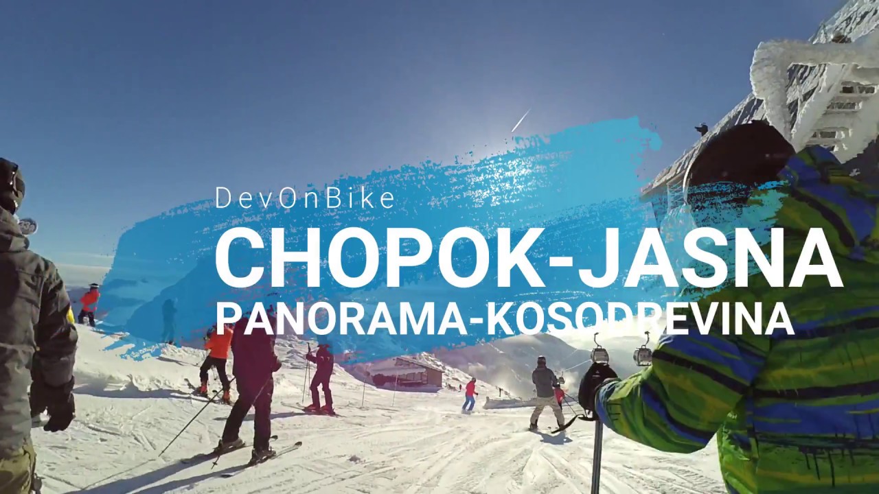 Slovakia - Jasna Chopok - skiing [crowded panorama]