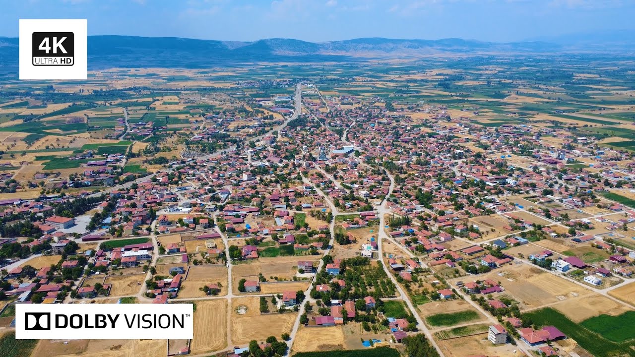Çıtak mahallesi , Çivril / DENİZLİ.. 4K UHD.. #view #views #nature #sky #drone #köy #4k #village