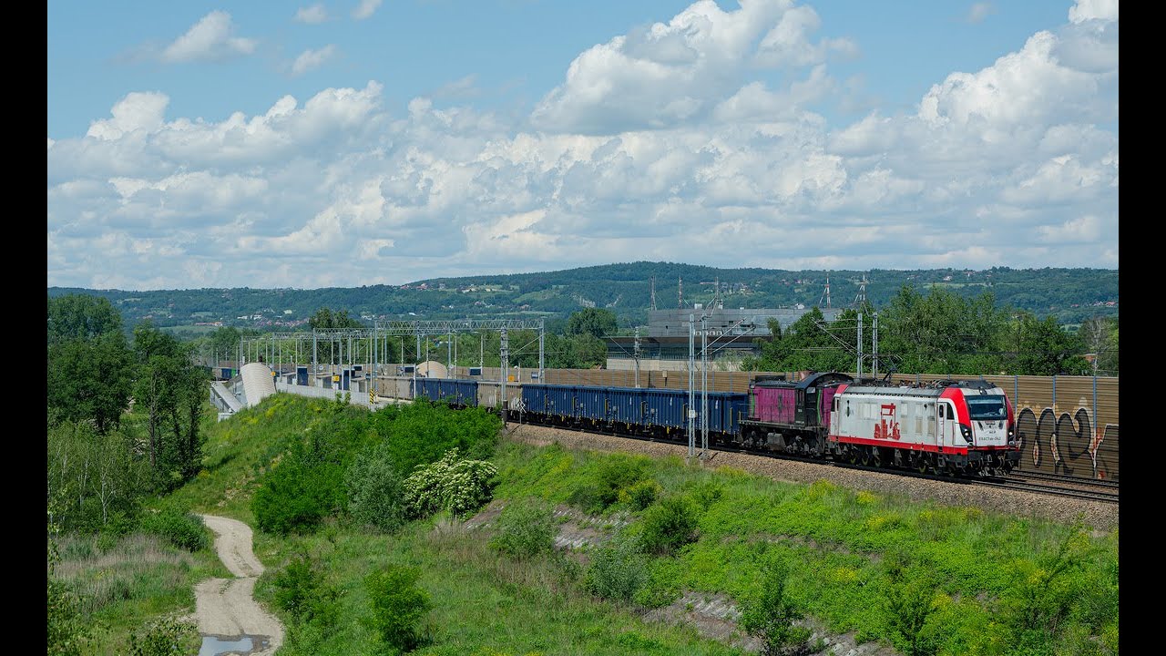 Pociągi Zabierzów Rząska 25.05.2024
