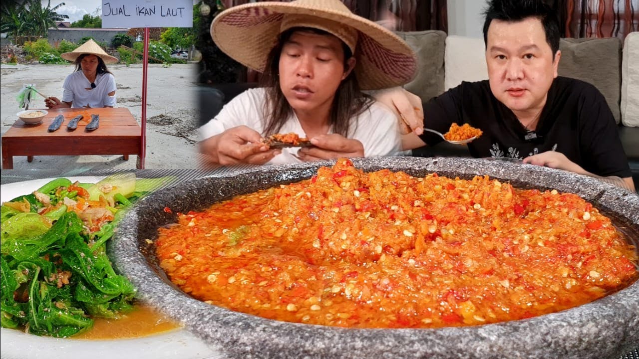 LETI GORENG AMA SAMBAL KEMPLANG,,CABE DI SENDOK LAGI !!
