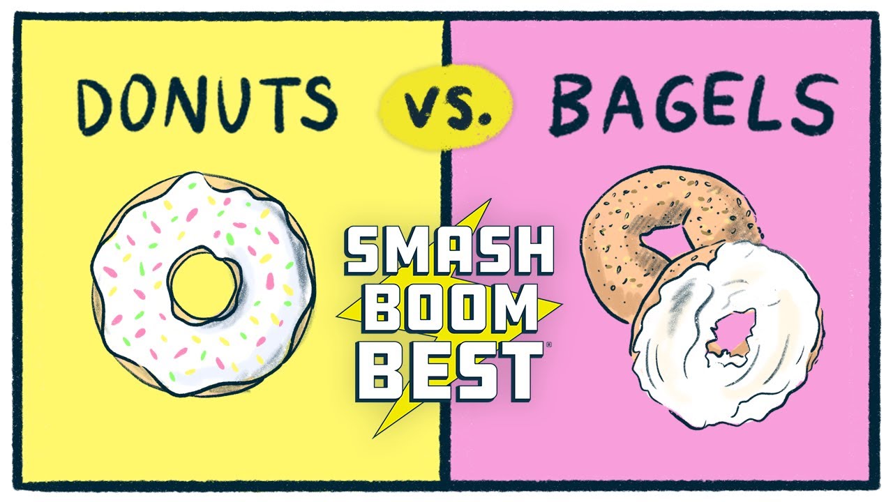 Smash Boom Best LIVE | Donuts Vs. Bagels | An Award-Winning Debate Show for Kids
