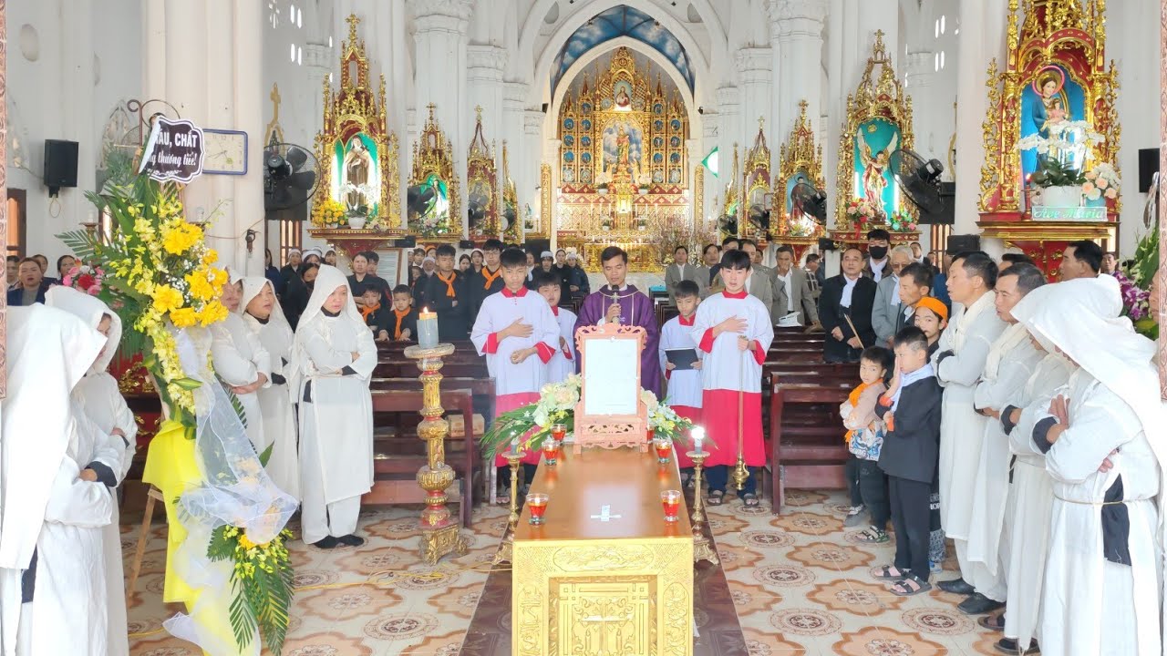 Thánh Lễ an táng Cụ Maria Lâm Thị Nhường Giáo giâu tư Giáo xứ Tân Lý 21/2/2026