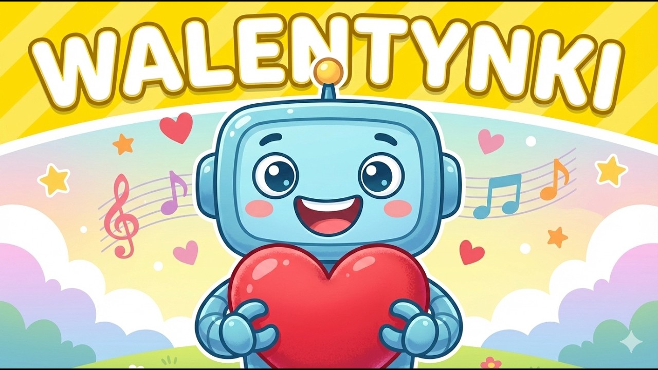 Walentynki dla dzieci ❤️ Piosenka o przyjaźni i miłości ❤️ Wesołe Rymy