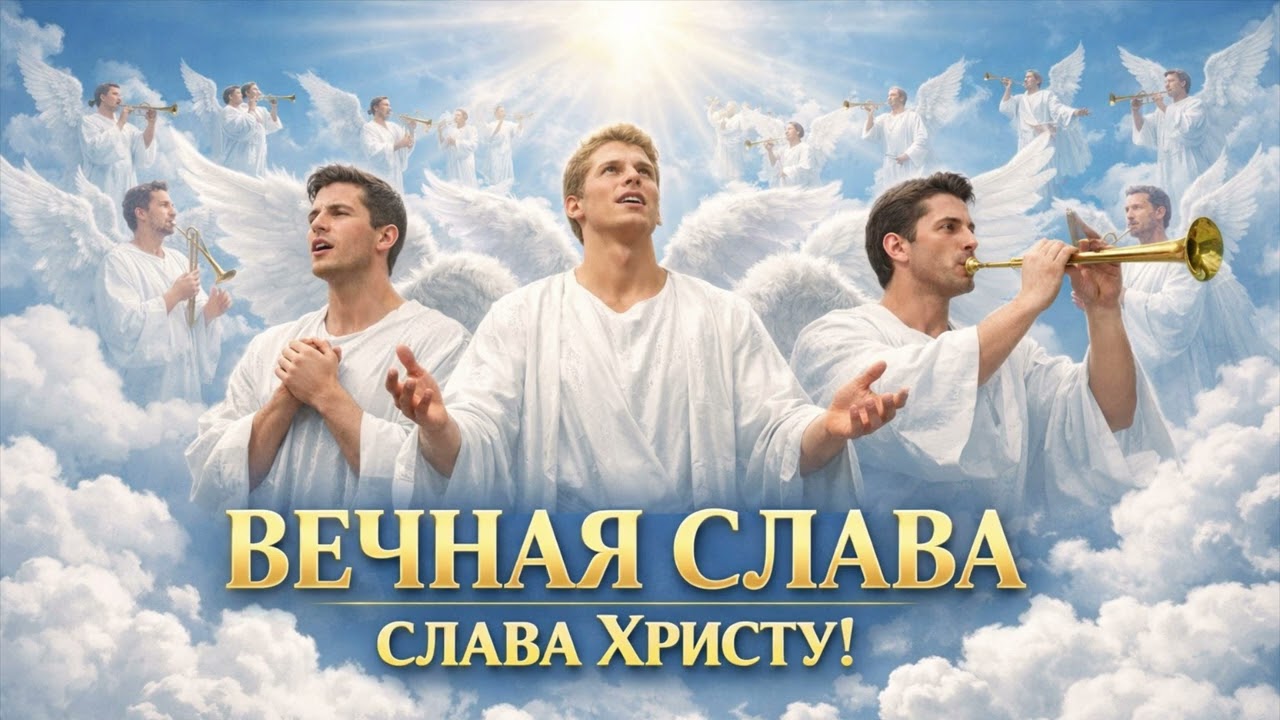 Ангелы в небе Господа славят! Христианская песня хвалы!
