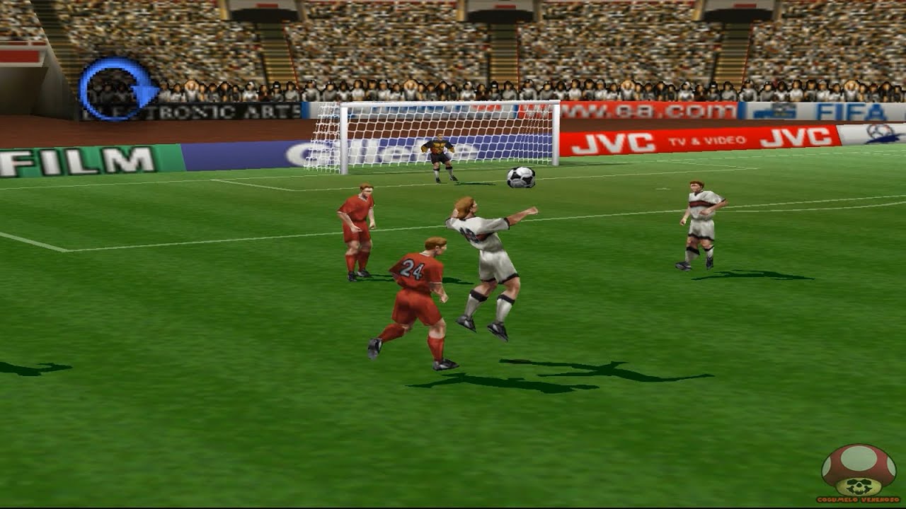 Gameplay: Fifa 98 (Nintendo 64) - Liverpool x Manchester United