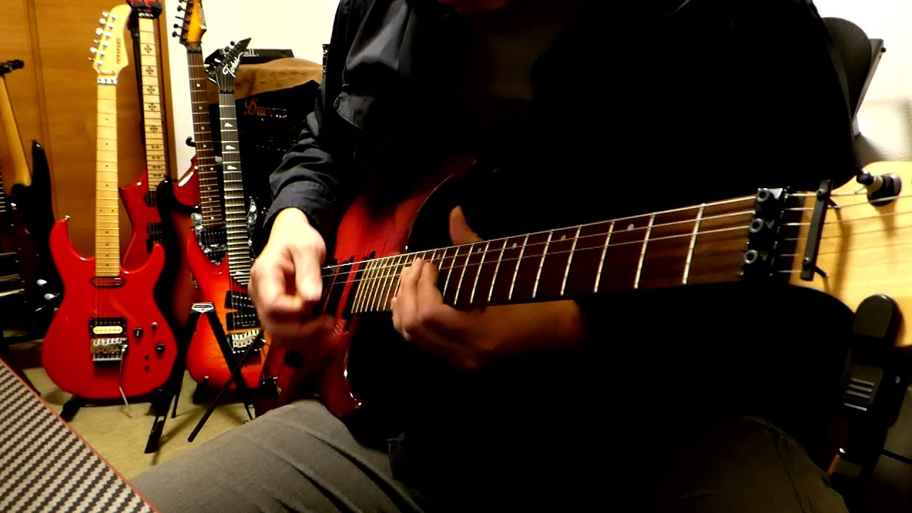 Washburn MG722 Stevie Salas Signature Model Test Video