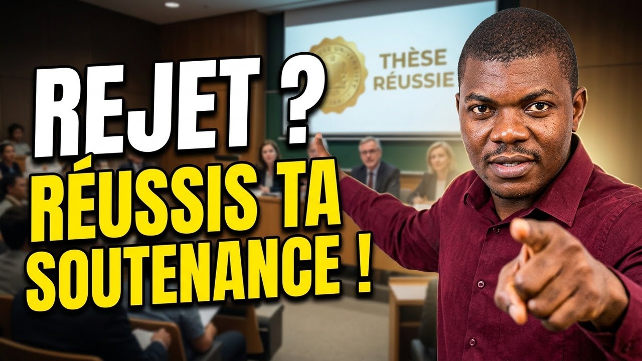 Rejet d’article scientifique: stratégie pour réussir ta soutenance