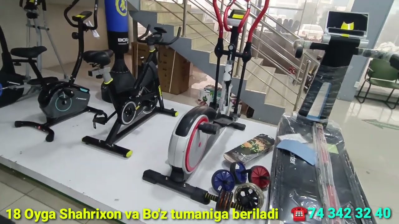 SPORT TRENAJORLAR NARXI BIGOM_DAROJKA VELO_CHANG'I VELO_TRENAJOR СПОРТ ТРЕНАЖОР НАРХЛАРИ