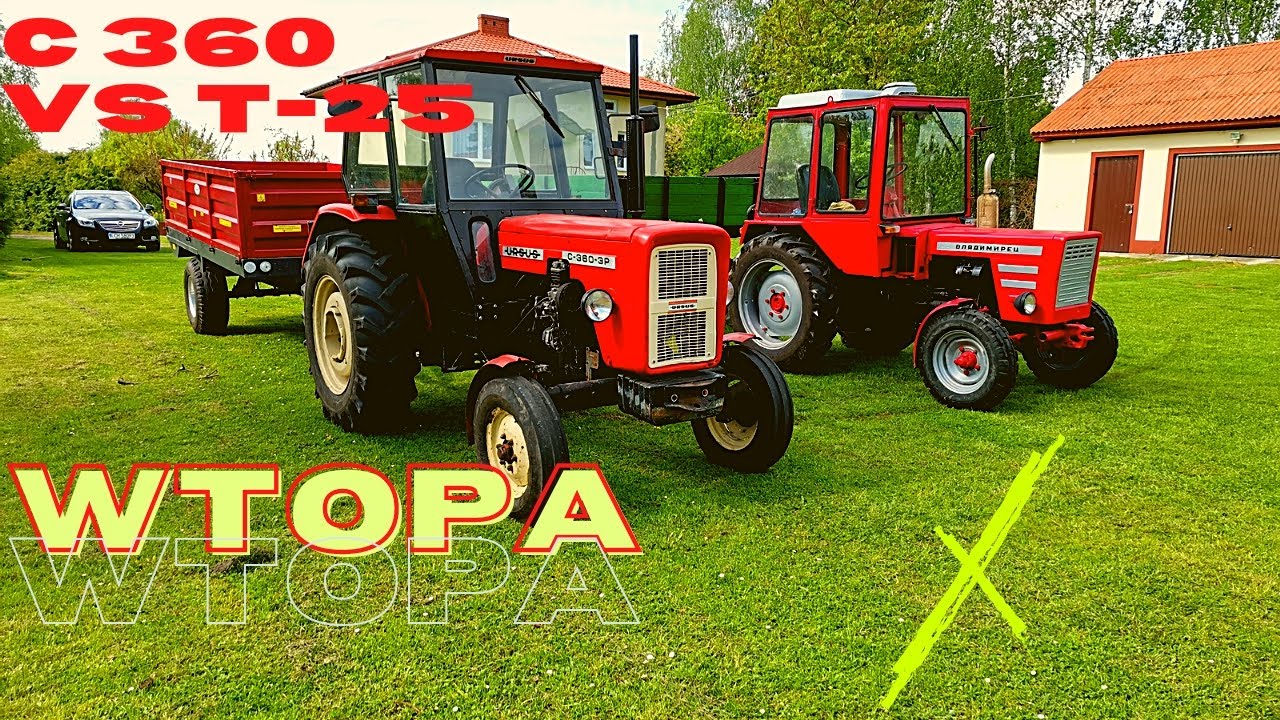 WTOPA w Transporcie Drewna URSUS C 360 VS T 25