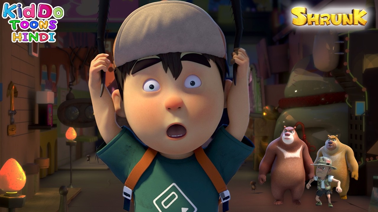 Bablu Dablu Shrunk Cartoon Story In Hindi |Kiddo Toons Hind |#shrunk