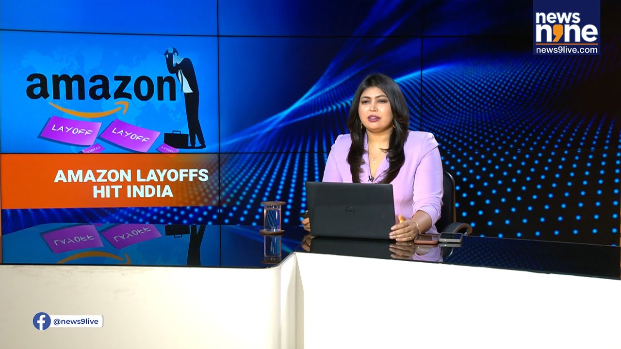 Amazon Layoffs Hit India: 1,000 Jobs Gone in AI Restructure | Target Follows Suit | News9