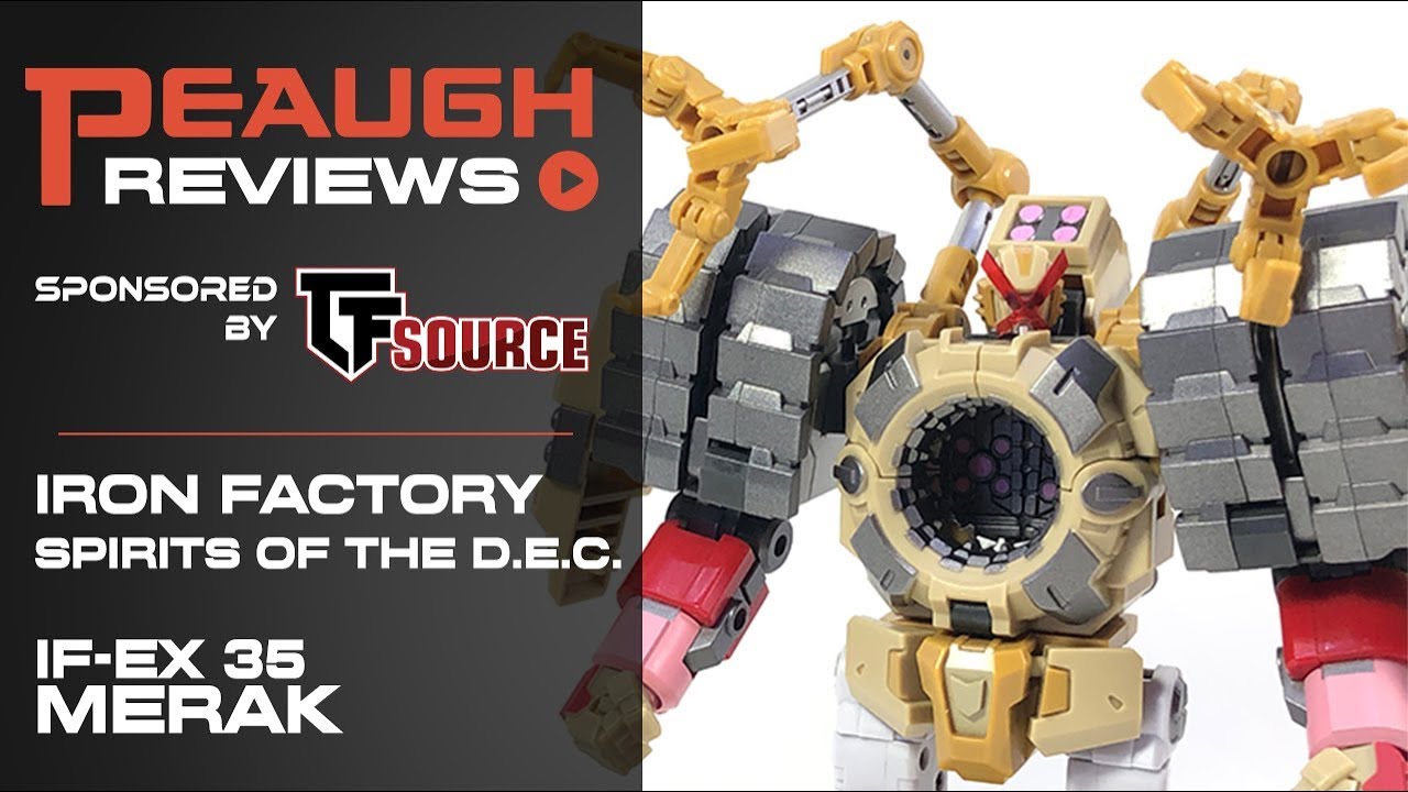 Video Review: Iron Factory IF-EX 35 Spirits of the D.E.C. MERAK (Tesarus)
