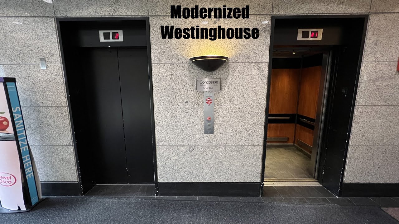 Modernized Westinghouse Elevators at the Oakbook Professional Bld in Oak Brook, IL